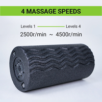Nouvelles idées de produits 2022 : Appareil de massage dorsal réglable, dispositif de vibration corporelle, rouleau en mousse vibrant