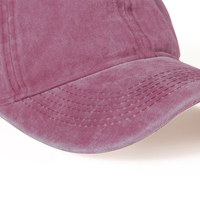 Casquette de baseball unisexe vintage en coton, effet délavé à l'acide, visière incurvée, style 'Dad Hat' rétro, streetwear américain, casquette de camionneur