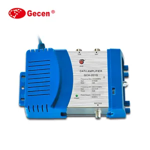 Gecen Tiang Sinyal CATV Amplifier Satelit 20DB Mendapatkan Model GCH-201G