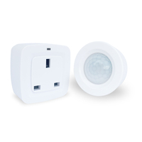 Prise murale intelligente Wi-Fi sans fil A&R HPS-30R2 standard AU, 1 prise, détection de mouvement, économie d'énergie, sûre et de qualité supérieure