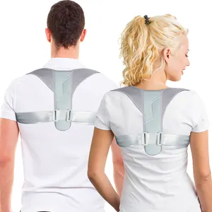 Korektor postur punggung cerdas, sabuk korektor postur belakang dapat disesuaikan, korektor postur punggung cerdas