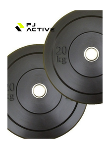 Plaque d'haltères pratique en caoutchouc PINJIAN Plaque d'haltères en caoutchouc haute élasticité pour entraînement physique compétitif - Product Image 4