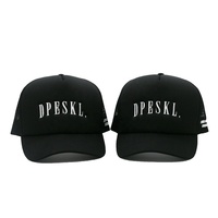 Venta al por mayor estilo de carreras sombrero de alta calidad personalizado 3D bordado Unisex deportes gorras de perfil medio 5 Panel gorras de camionero