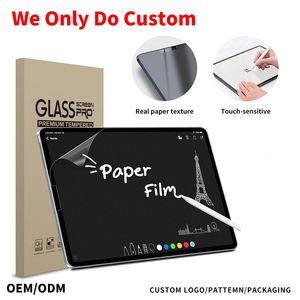 ฟิล์มกันรอยหน้าจอแบบ Paperfeel สำหรับ iPad Air 2024 ผลิตตามสั่งจากโรงงาน ราคาโรงงาน - Product Image 1