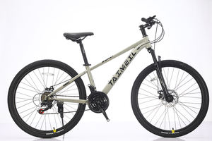 Bicicleta de montaña <span class=keywords><strong>MTB</strong></span> con marco de acero de alto <span class=keywords><strong>carbono</strong></span> de 26 pulgadas, 21 velocidades, con freno de disco, pedal ordinario, diseño UNISEX para adultos - Product Image 3