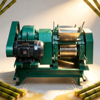 Best verkochte industriële grote automatische fruit- en groente-suikerrietpers van roestvrij staal, 5,5 kW, 380 V, voor restaurantgebruik