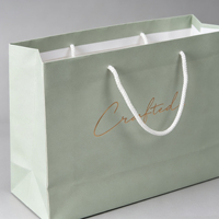Bolsas de Regalo de Papel Personalizadas con Logotipo para Pequeñas Empresas, Bolsas de Compras de Lujo con Logotipo Impreso