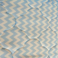 Tissage de tissu en maille à flux d'air 3d recyclé pour semelle intérieure