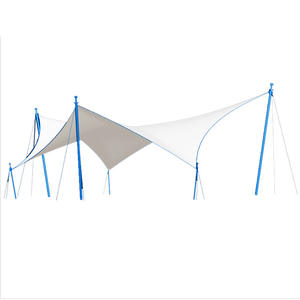 Couverture Tensile en Membrane Architecturale PVC Ignifuge avec Structure en Acier pour Terrains de Sport - Product Image 3