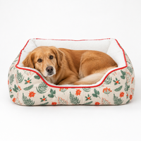 Herstellerangepasstes Weihnachts-Haustierprodukt Hundebett Großhandel