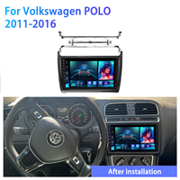 Meihua OEM 9 pouces CarPlay DSP USB Android AUTO GPS autoradio pour lecteur DVD pour VW Polo 2011-2016 GPS aide au recul