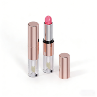 Emballage personnalisé pour tubes de rouge à lèvres et gloss à lèvres 2-en-1 à double tête pour contenants de maquillage des lèvres