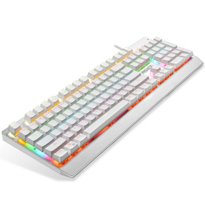 Teclado Mecánico Meishang E-zu 940, Cableado, Retroiluminación Mixta, Periférico para Juegos de Computadora, Interruptores Azules Redondos - Product Image 4