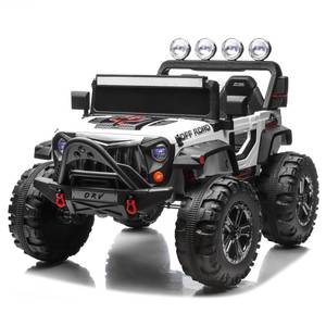 Moto électrique pour enfant avec batterie et éclairage LED, jouet pour enfants, voiture à quatre roues - Product Image 2