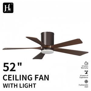 Ventilador de Techo de 5 Aspas de 52 Pulgadas con 5 Velocidades, Motor DC, Control Remoto y Luz LED - Product Image 3