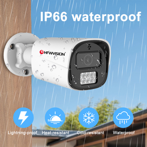 Seeasy kim loại giám sát nhà mạng IPC PoE máy ảnh <span class=keywords><strong>Bullet</strong></span> 4MP HD ngoài trời dual-ánh sáng đầy đủ màu sắc NVR lưu trữ dữ liệu máy ảnh PoE - Product Image 2