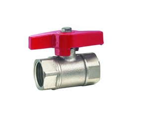 <strong>Mini</strong> Brass <strong>Ball</strong> <strong>Valve</strong> Internal/External Thread Gas Control <strong>Valve</strong> With Aluminum Butterfly Handle - Product Image 3