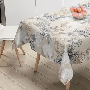 <span class=keywords><strong>Nappe</strong></span> de table rectangulaire <span class=keywords><strong>blanche</strong></span> en PVC, écologique, imperméable, résistante à l'huile, personnalisée, pour hôtels, mariages, banquets, fêtes, en rouleau - Product Image 5