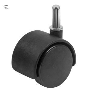 <span class=keywords><strong>Roulette</strong></span> de <span class=keywords><strong>meuble</strong></span> anti-usure en plastique PA noir 30 40 mm avec frein à plaque - Product Image 5