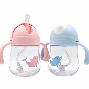 Botella <span class=keywords><strong>de</strong></span> <span class=keywords><strong>Agua</strong></span> para Bebés Tritan con Asa y Pajita para Niños Pequeños - Capacidad <span class=keywords><strong>de</strong></span> 280 ml Apta para Lavavajillas - Product Image 1