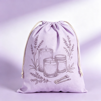 Sac de rangement en toile à cordon imprimé personnalisé motif dessin animé, écologique, recyclable, réutilisable, anti-poussière, pour la gym et l'emballage