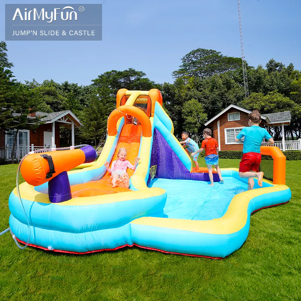 Airmyfun — château gonflable pour enfants, toboggan gonflable, Commercial, nouvelle collection, maison gonflable