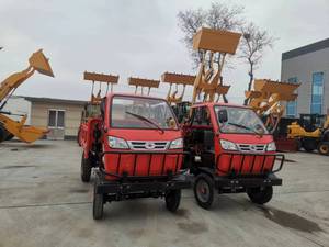 Kỹ thuật Nhỏ Diesel Dump Bốn bánh Xe Hộ Gia Đình Hàng Hóa Giao Thông Vận Tải Xe Nhỏ tầng cát đổ giỏ hàng - Product Image 3