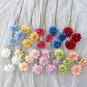 ดอกชบาประดิษฐ์ 3 หัว ยี่ห้อเม่ยอี้ สำหรับตกแต่งงานแต่งงานและบ้าน รุ่น 46658 - Product Image 1