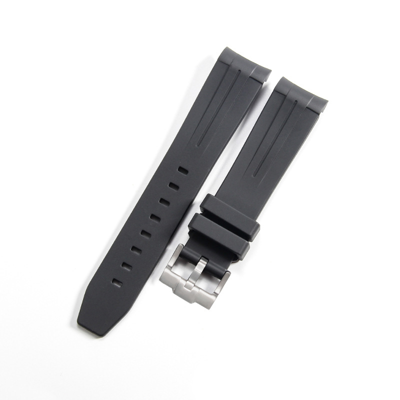 Negro con negro - Hebilla de acero - K14