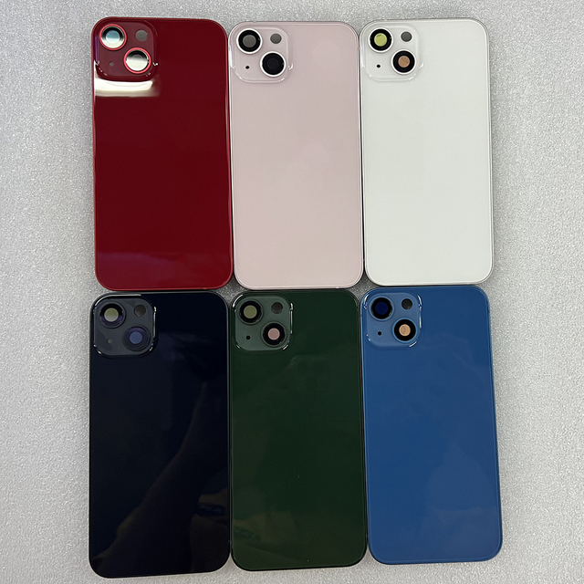 High Quality Replaceable Cover Back Housing Cover for iPhone 13 12mini With SIM Card Tray  Mobile Phone Back Cover Housing