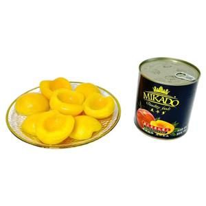 درجة تصدير ممتازة خوخ أصفر معلب في شراب مصنوع حديثًا لإعداد الخبز والمشروبات - Product Image 1