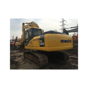 Offre Spéciale 2023 – Excavatrice sur Chenilles d'Occasion Komatsu PC200 20 Tonnes d'Origine Japonaise en Excellent État avec Moteur d'Origine - Product Image 1