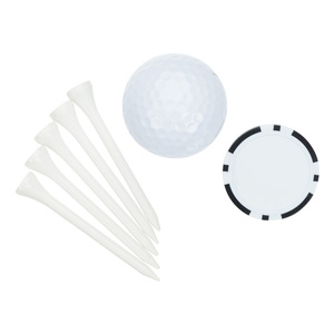 Paquete de Tees de Golf con Logotipo Personalizado y Ficha de Póker, Novedoso Set 2 en 1 de Madera y Plástico, Accesorio Deportivo, Regalo Promocional Corporativo - Product Image 2
