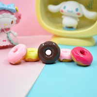 NOUVEAU Arrivée 25MM Cabochons Maison de Poupées Kawaii Douceur Donut Glacé Décoration pour Loisirs Créatifs et Scrapbooking
