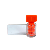 Sceau de compteur d'eau Dingxin DX-304m ABS+PP, type torsion, anti-effraction