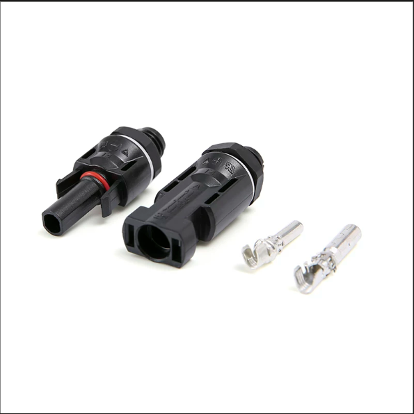 IP68 Waterproof for Solar Connector Male Female Pair 1500V Photovoltaic Cable 50A 2.5/4/6mm2 Wire