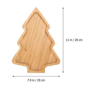 Wholesale Christmas Tree Shaped Sushi Serving <strong>Tray</strong> Japanese Sashimi Plate Snack Dessert <strong>Candy</strong> Dish Bamboo <strong>Tray</strong> for Restaurant Dinnerware - Product Image 6