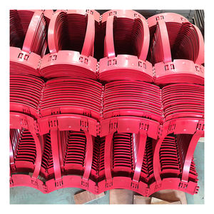 <span class=keywords><strong>API</strong></span> Centraliseur rigide à arc en spirale non soudé de type arc 6*8-1/2 pour tuyau de revêtement de cimentation solide - Product Image 1