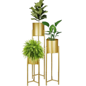 Fournitures de jardinage Balcon Décoratif Décoration de mariage Pot de fleurs Décoratif de salon Pot de fleurs en métal - Product Image 4