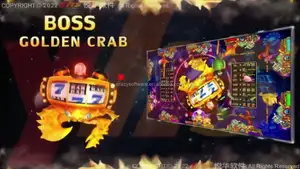 Commercio all'ingrosso della fabbrica personalizzato 3 giocatori Fish Table Game Machine Software per videogiochi King of Crab