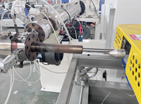 Ligne de production ondulée de tuyau de tube de filetage Machine ondulée à mur unique de fabrication de tuyau
