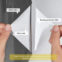 Films de fenêtre pour voiture faciles à installer, à haute réflexion de la chaleur, 99% de protection contre les UV et les infrarouges, amovibles, anti-rayures, en PET