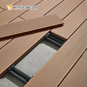 Wood Plastic Composite Boat Eco Decking Sheet Material