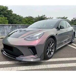 2017-2024 Model 3 Car Modification Upgrade Wet Carbon Fiber <b>Engine</b> <b>Hood</b> Frunk <b>Hood</b> Suitable for Tesla Model 3 - Product Image 5