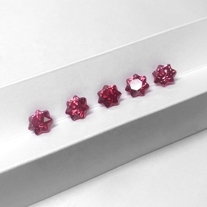 Rubis de laboratoire de haute qualité personnalisé, flocon de neige, certificat AGL GRC, rubis de laboratoire cultivé en laboratoire, sang de pigeon - Product Image 2