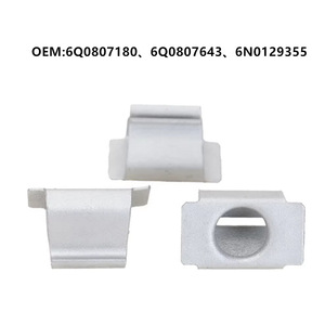 Clip de sujeción de plástico para cubierta de parachoques Audi Q5 Q7, números de pieza 6Q0807180, 6Q0807643, 6N0129355, pieza automotriz - Product Image 4