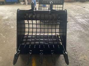 Denti per Benna da Escavatore Haoen PC200, Larghezza 1100mm, Volume 0.8CBM, Dimensione Foro 100*100, 20 Tonnellate, Personalizzabili, Rinforzati per Roccia - Product Image 5