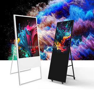 Soporte de Exhibición Digital Portátil con Pantalla Táctil Personalizado de Fábrica 32/43/49 Ultrafino de Pie con SDK para Ascensores y Centros Comerciales - Product Image 5