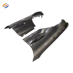 Nuovi Parafanghi Anteriori in Fibra di Carbonio Secca per <span class=keywords><strong>Mercedes</strong></span> <span class=keywords><strong>AMG</strong></span> <span class=keywords><strong>GT</strong></span> GTS GTC - Kit Carrozzeria Migliorato, Montaggio a Bullone, Durevoli - Product Image 1