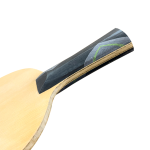 <span class=keywords><strong>Raquette</strong></span> de tennis de table en carbone ZYLON gris et noir lame de tennis de table hinoki professionnelle personnalisée 5PLY WOOD + 2PLY CARBON - Product Image 4